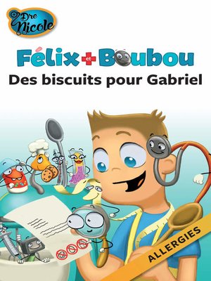 cover image of Des biscuits pour Gabriel (Allergies)
